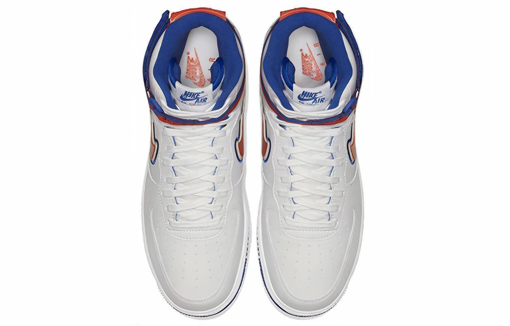 Кроссовки Nike Air Force 1 Sport Nba White Team Orange Game Royal