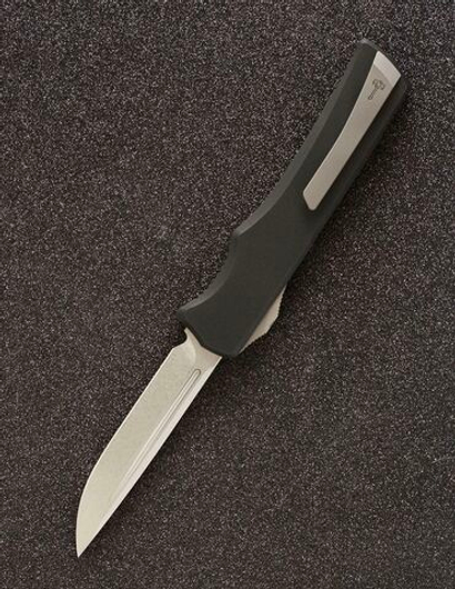 Автоматический складной нож SteelBro Skadi Droppoint Stonewash VG-10