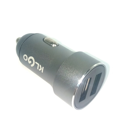 АЗУ USB Car Charger KLGO TC-03 (2xUSB/2.4A)