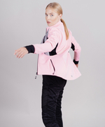 Куртка NORDSKI HYBRID Candy Pink/Grey, женская, NSW857911