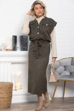 Жилет Лора (зеленый) Б15031-39М LT Collection