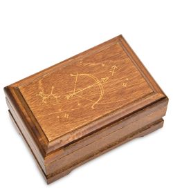 GAEM Art JW-12/07 Шкатулка деревянная «Знак Зодиака - Стрелец»