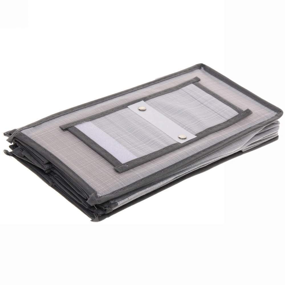 Кофр-органайзер подвесной 5 отделений "Эфолт", 30*15*70см, цвет пыльно-серый