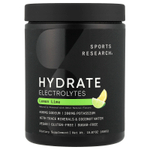 Sports Research, Hydrate, электролиты, лимон и лайм, 450 г (15,87 унции)
