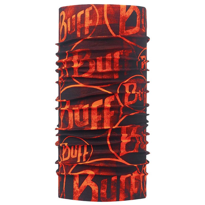 Многофункциональная бандана-труба Buff Multi Logo Orange Fluor Фото 1