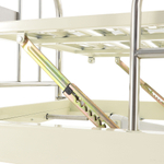 Кровать механическая Med-Mos F-8 (нержавеющая сталь) – удобство и надежность для медицинских нужд