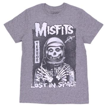 Футболка Misfits Lost In Space (серая)