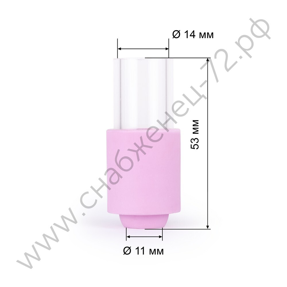 Сопло керам. прозрачное 14 мм №12 VARTEG