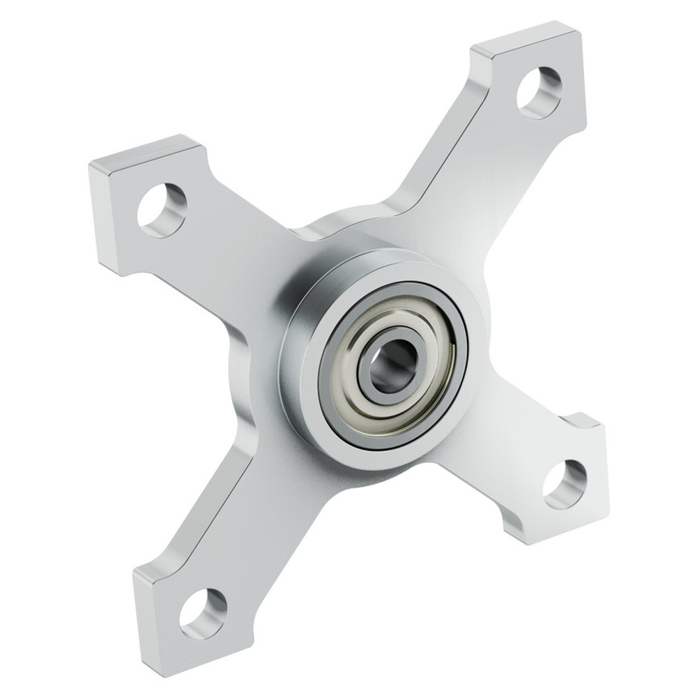 4mm Bore Face Thru-Hole Pillow Block (32mm x 32mm Mounting Pattern)