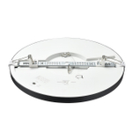 7788/24L MITRA LED SN 000 Светильник пластик/белый/черный LED 24Вт 3000/4000/6500К D300 IP44 CCT/датчик движения NEBULA BLACK