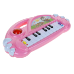 Пианино на бат., розовый, пакет 856-3