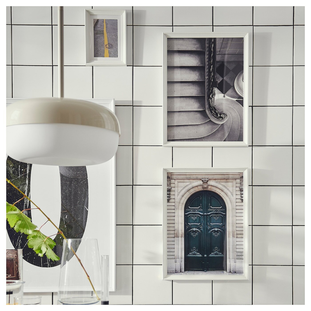 IKEA KNOPPÄNG  (ИКЕА КНОППÄНГ)  -  Рамка, белая, 13x18 см