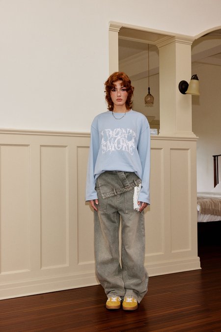 Свитшот DONSMOKE "Ghosted Logo" Sweatshirt