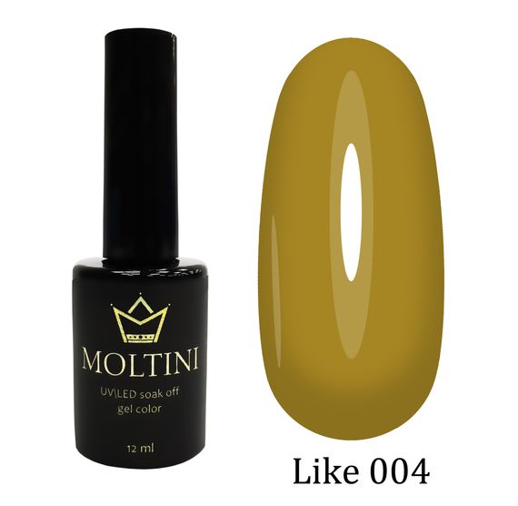 Гель-лак Moltini Like 004, 12 ml