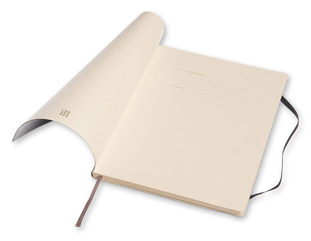 Блокнот Moleskine Professional Soft XLarge 190х250мм 192стр мягкая обложка черный (PROPFNT4SBK)