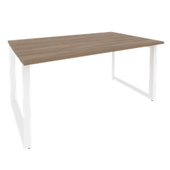 Onix Стол переговорный O.MO-PRG-1.4 Дуб Аризона/Металл Белый 1580*980*750