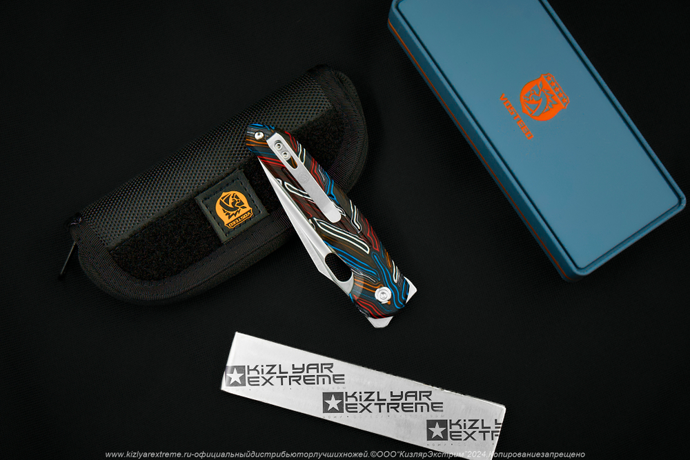 Нож Vosteed Thunderbird сталь M390 Satin рукоять Magpie G10