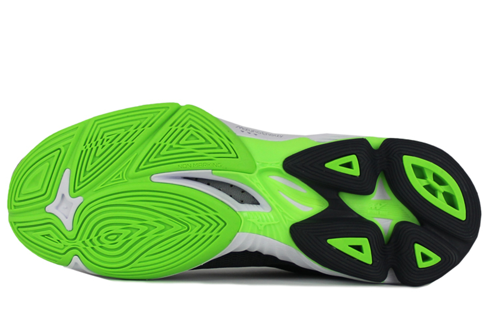 Mizuno Wave Lightning Z7 "Black Fluorescent Green"