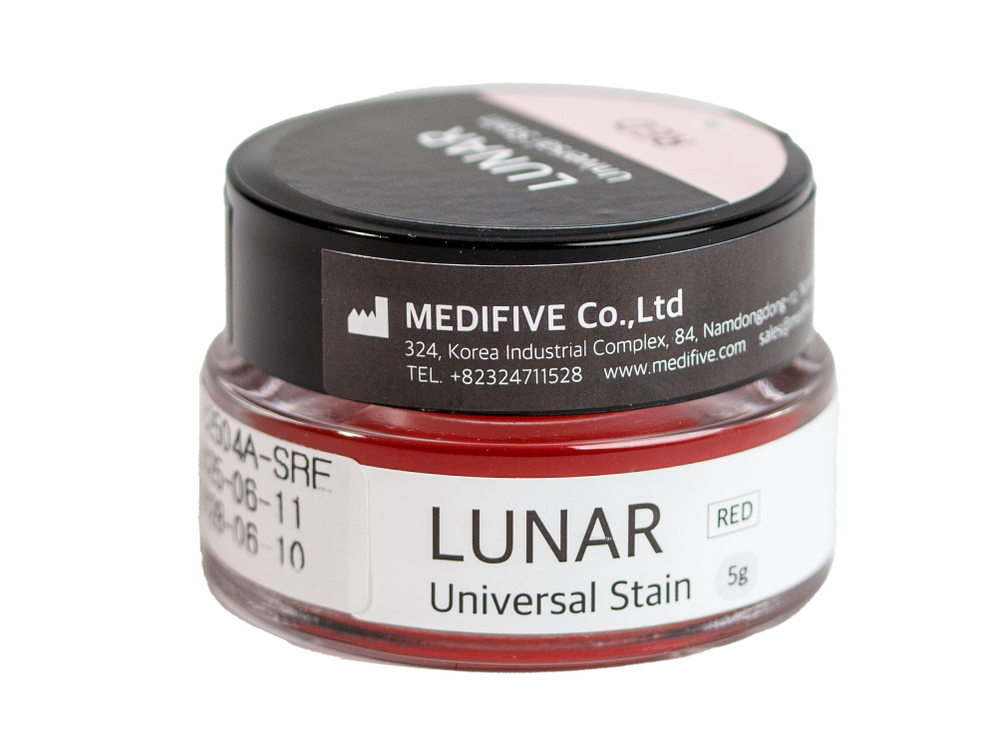 Lunar (Лунар) универсальный краситель для керамики RED (5г)