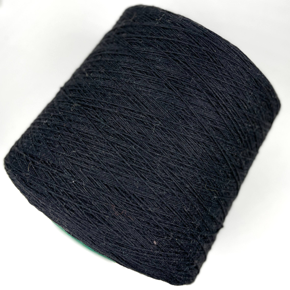 Loro Piana хлопок 50% шелк 50%, 650 м в 100г черный