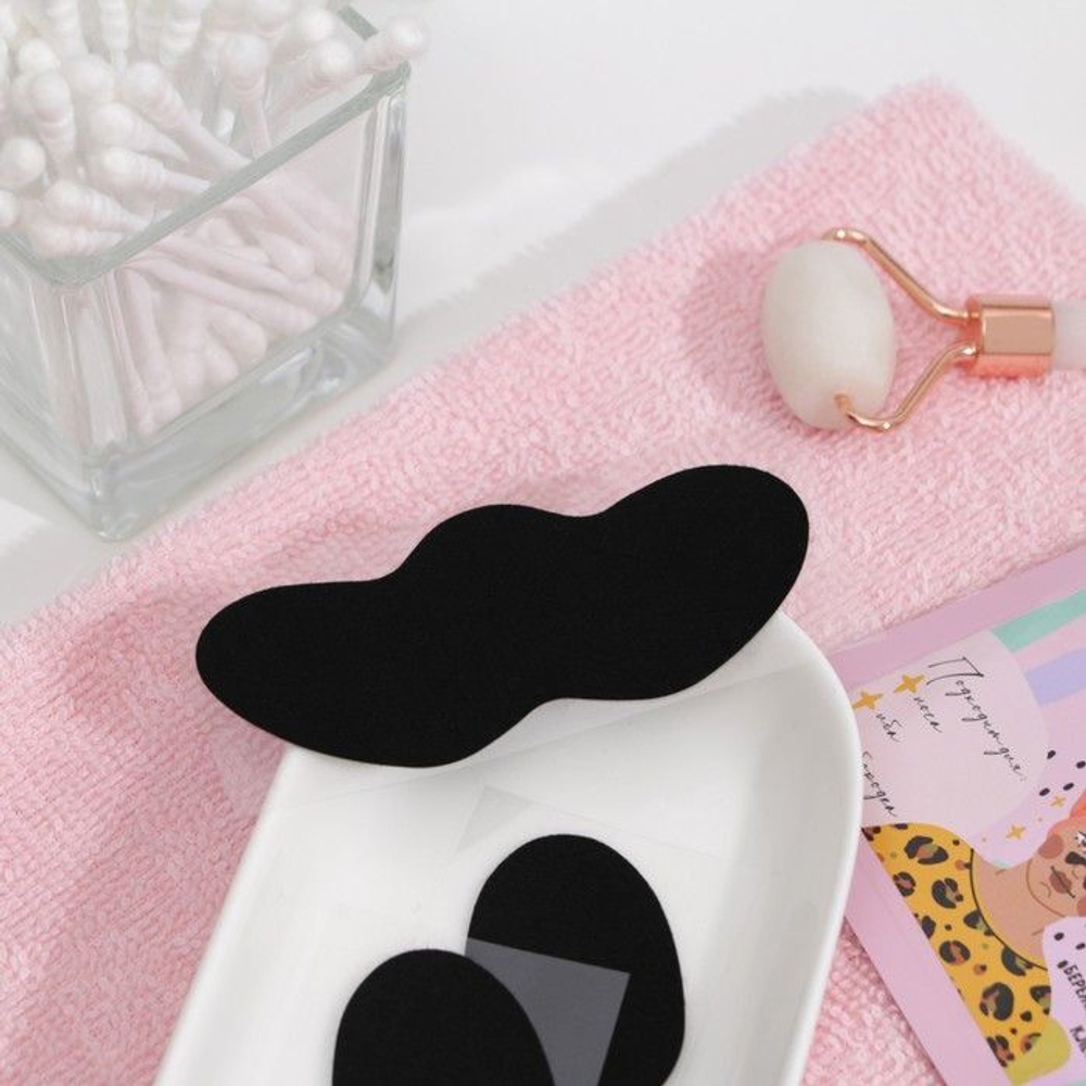 Очищающие полоски для носа с экстрактом бамбукового угля - 3 шт.