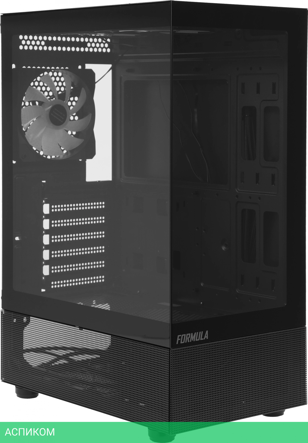 Корпус Formula Crystal Z1 Plus без БП черный