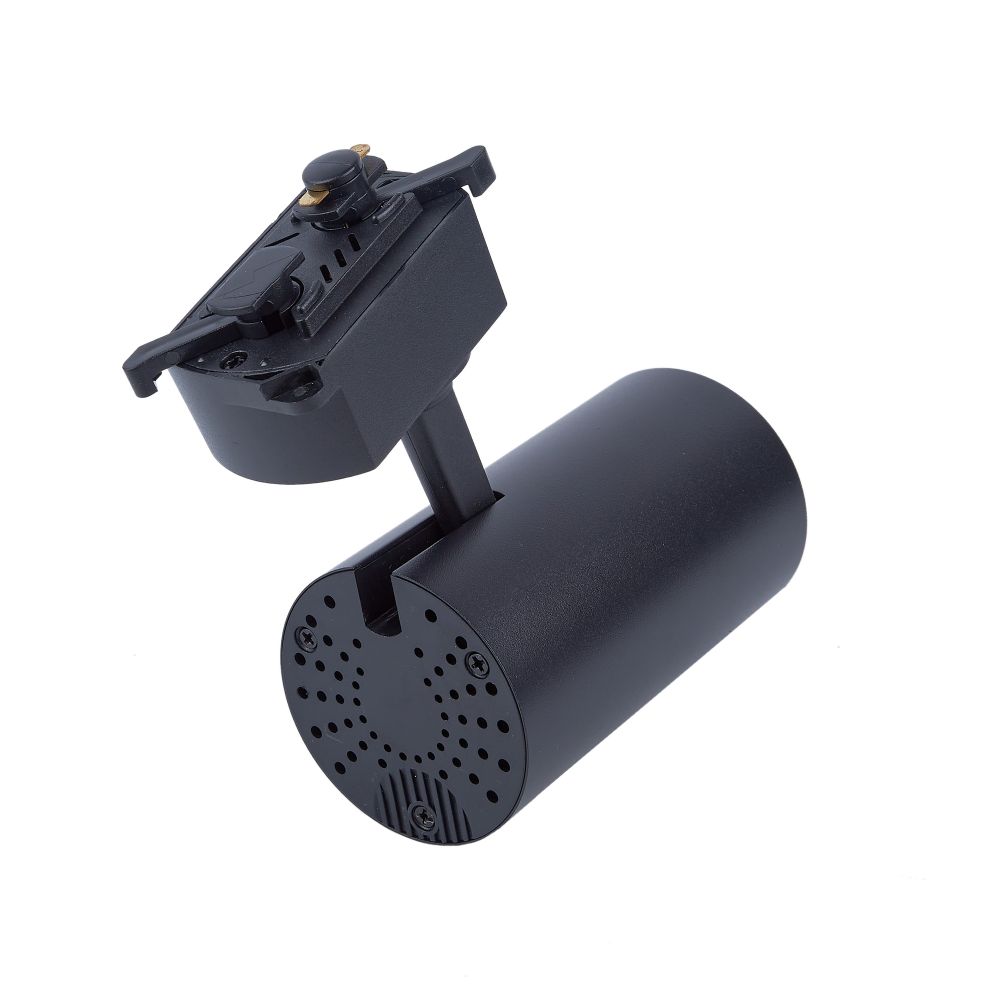 ULB-Q230 18W-4000К BLACK Светильник-прожектор светодиодный трековый. 1500 Лм. Белый свет 4000К. Корпус черный. ТМ Volpe
