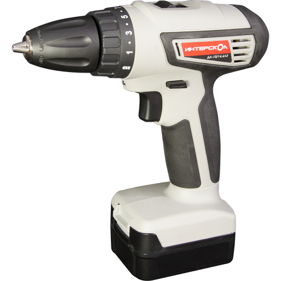 Аккумуляторный шуруповерт "ИНТЕРСКОЛ" ДА-10/14,4Л3