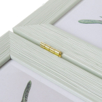 Фоторамка на 2 фото, фото 10х15 см, св.дер, полосы, Y6-2406