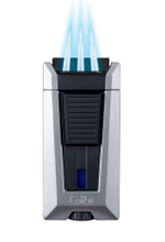 Зажигалка сигарная Colibri Stealth (тройное пламя), антрацит