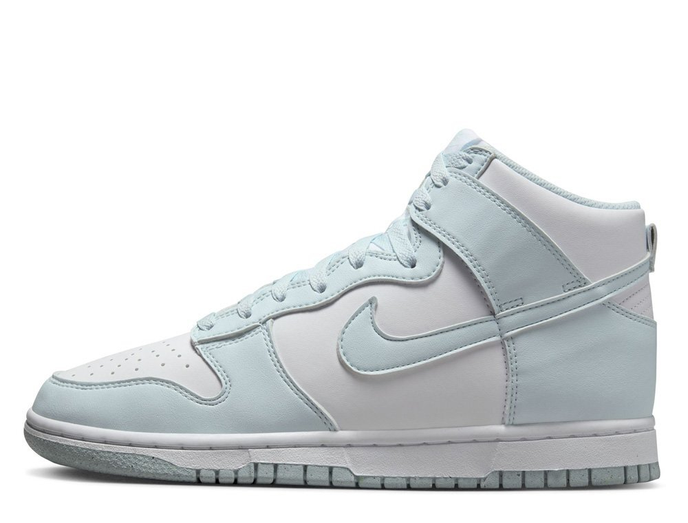 Nike Dunk High Next Nature White Glacier Blue shoes 16 203 Basketball Store