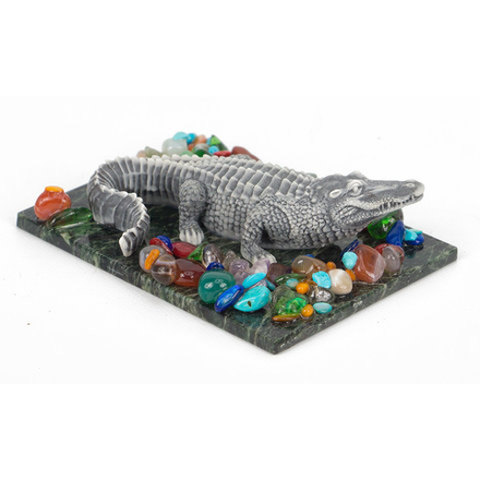 Сувенир "Крокодил" из мрамолита R117952