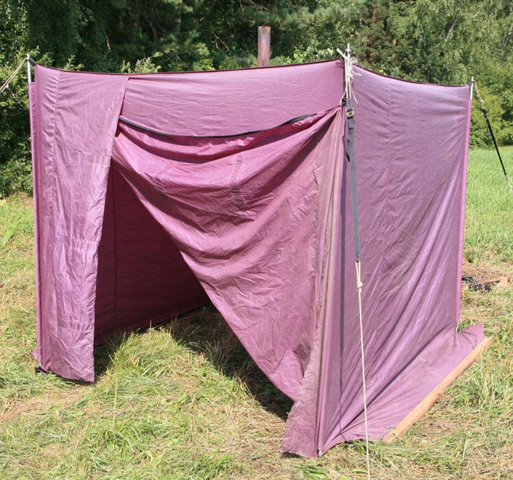 Баня-2 походная Век (2,4х2)х1,9 с каркасом (В)