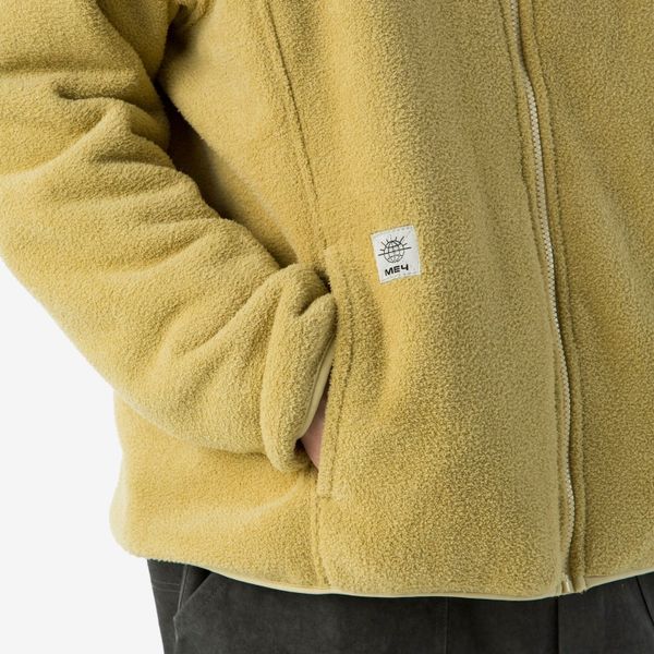Толстовка Fleece ZIP Canary желтая - фото 4