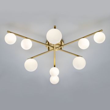 Потолочная люстра 9*G9 CL209293 бронза Glob Citilux