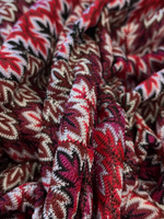Трикотаж вискозный Missoni с разноцветными абстрактными узорами