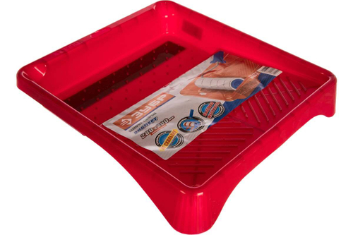 Малярная пластмассовая ванночка для валиков до 210 мм, 280x300мм Зубр "ЭКСПЕРТ" 06055-21