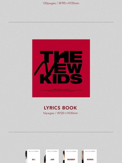 Альбом ikon - The New Kids Repackage Album RANDOM Version