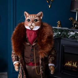 Кукла коллекционная Кот Сэр Генрих
