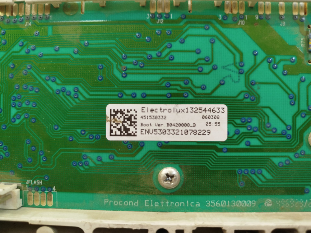 423 Силовой модуль и панель индикации в сборе для стиральной машины Electrolux EWF 10020 W б/у