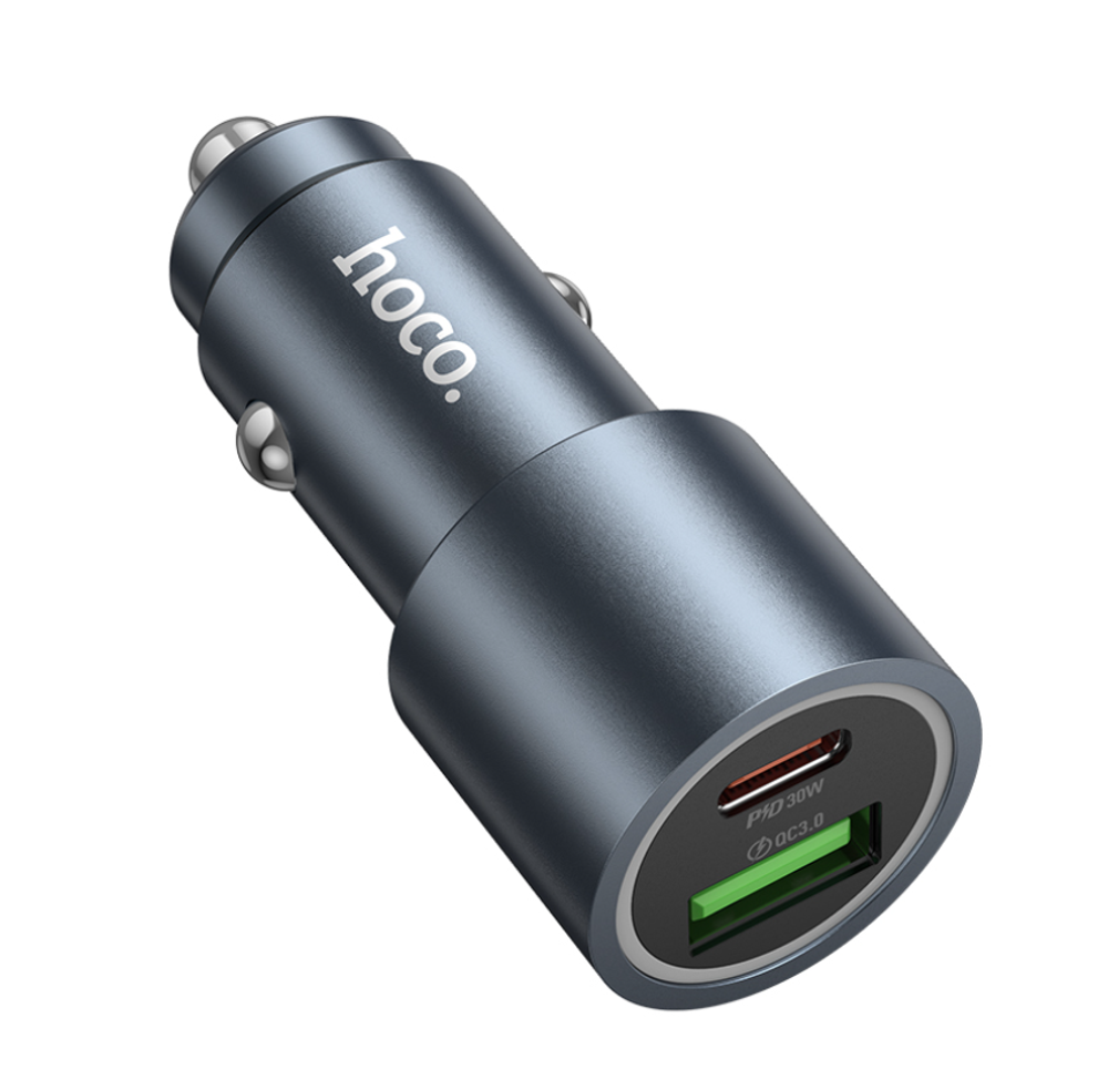 Автомобильное З/У hoco Z60 48W
