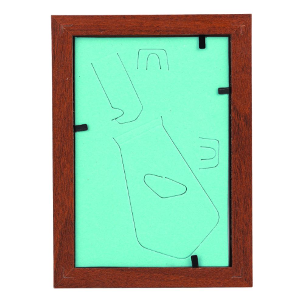 Фоторамка Image Art MD-03/1, размер 10х15 МДФ цвет итальянский орех | Image Art