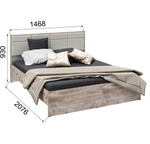Кровать Соната (1,4м)
