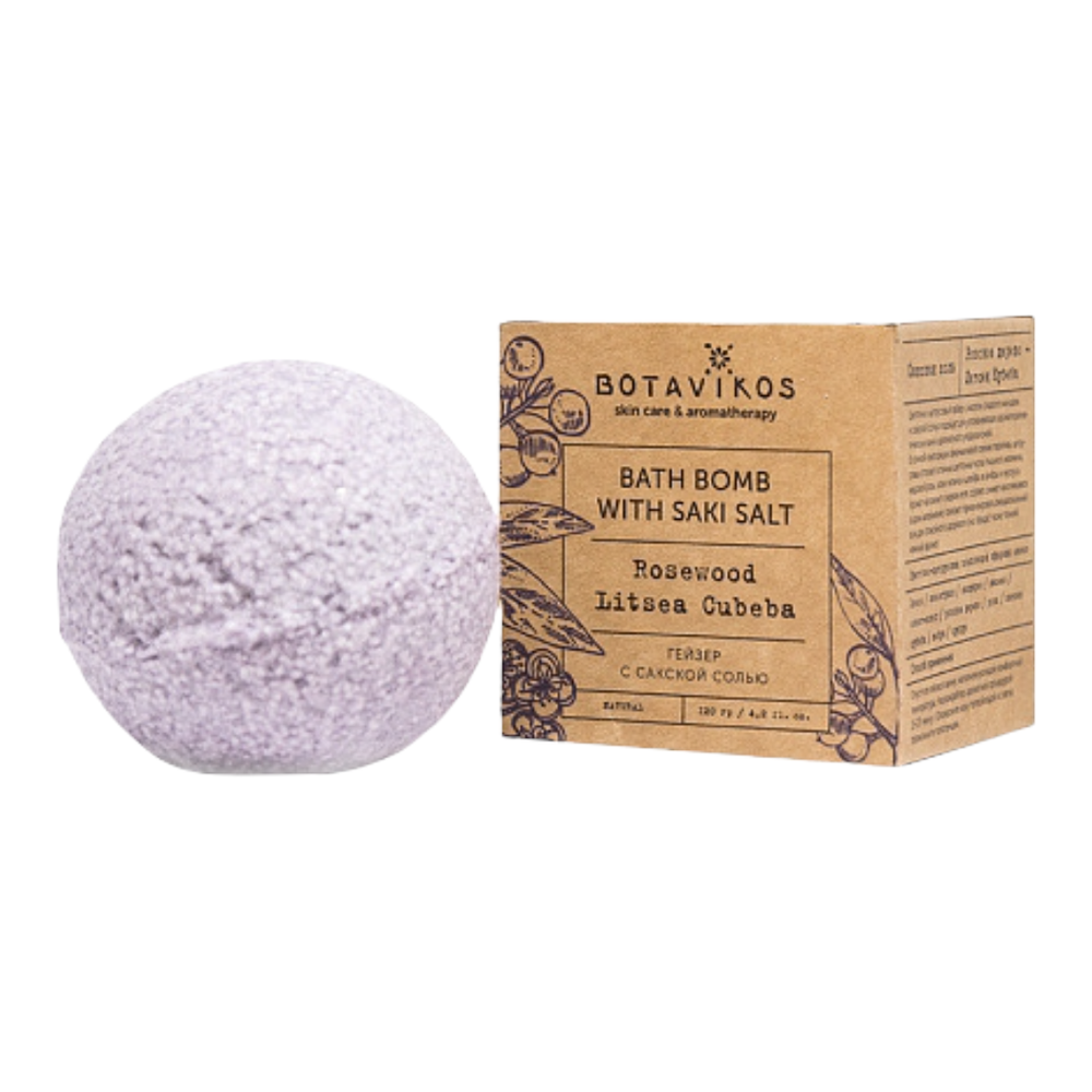 Гейзер с сакской солью "Розовое дерево-литсея кубеба" (Botavikos)