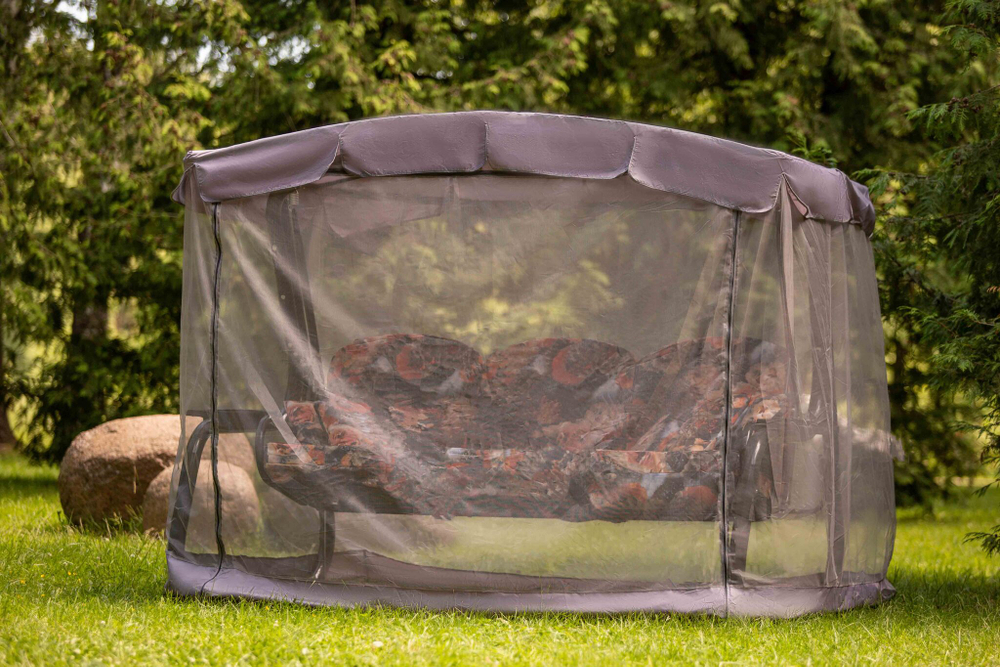 Качели садовые 3-х местные Мастак Премиум меб.ткань арт.С589