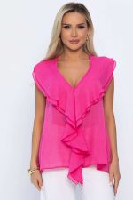 Блуза Поцелуй ветра (малиновая) Б13892-7М LT Collection