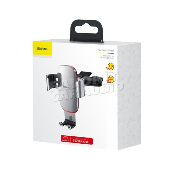 Держатель Baseus Metal Age серебряный