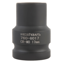 WDK-760-6017 Головка ударная 3/4", 6 граней, 17 мм