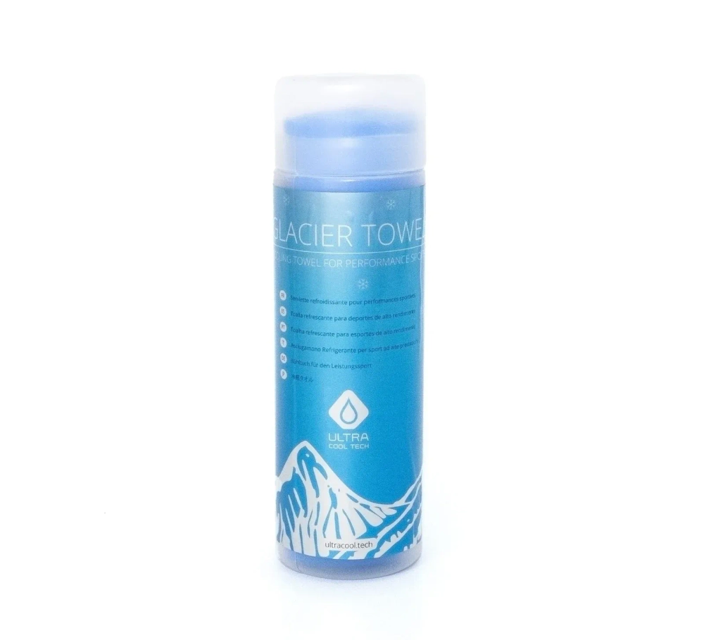 Теннисное полотенце Ultra Cool Tech Glacier Cooling - blue