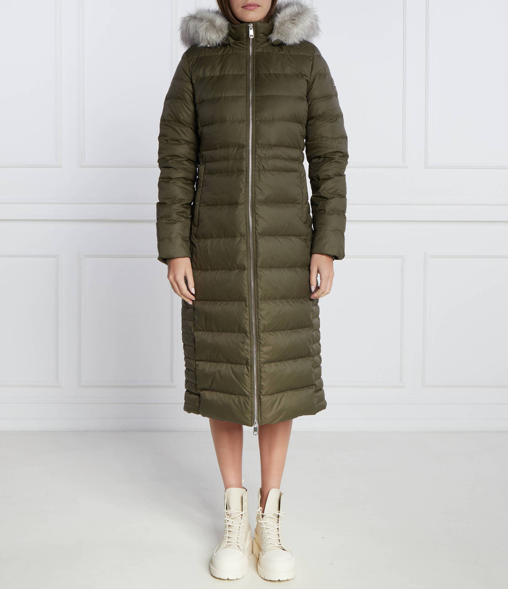 Пуховая куртка TYRA Tommy Hilfiger - хаки(WW0WW39745)